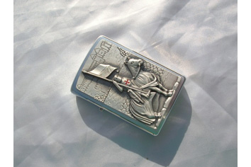 Zippo accendino crusader horse